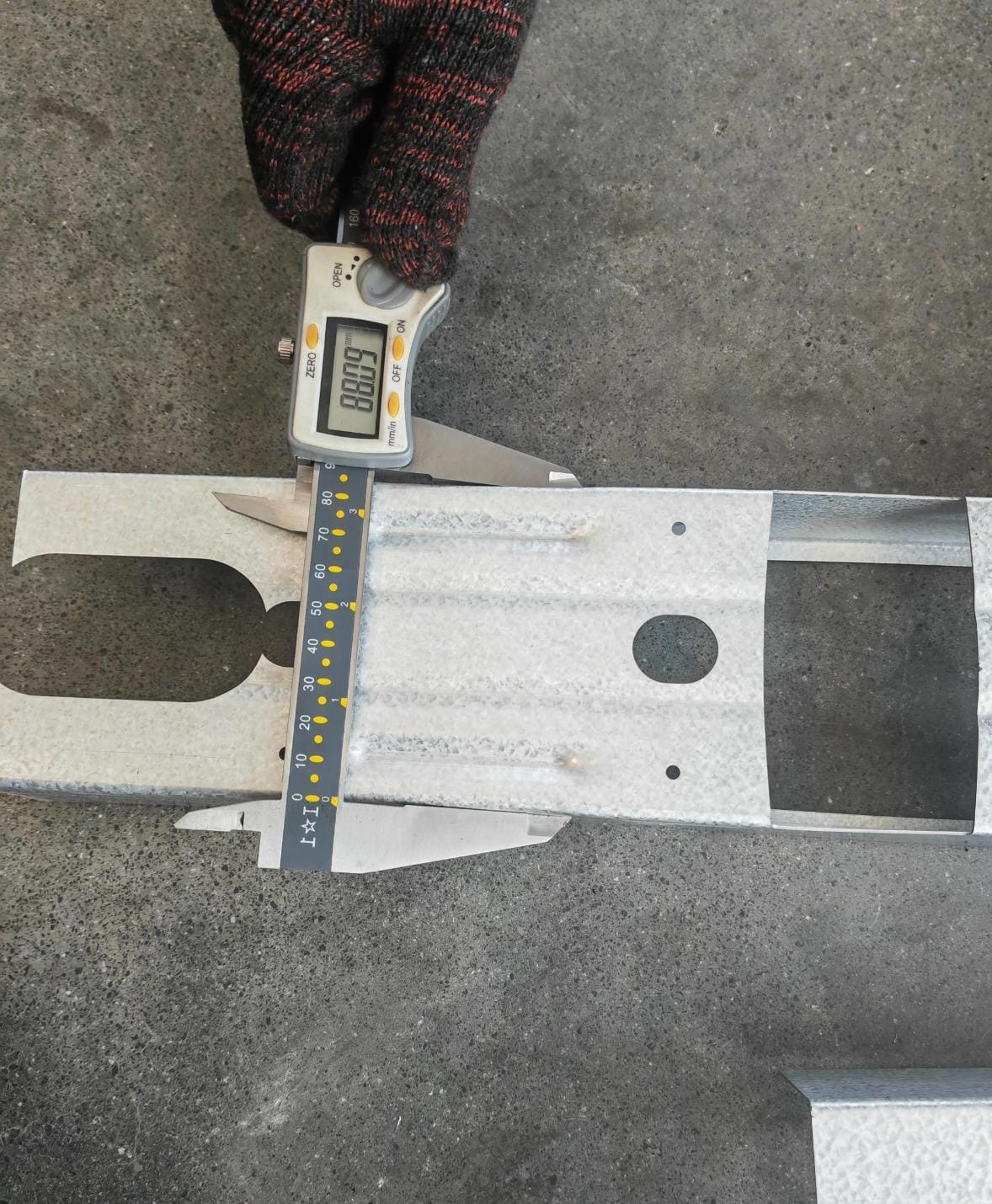 Perfil produzido — M90 Steel Frame Engenheirada